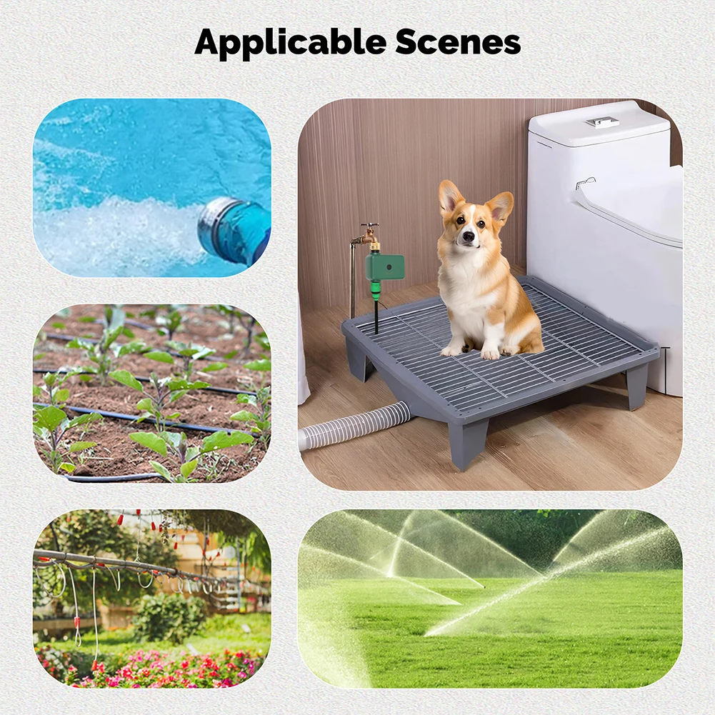 Tuya สมาร์ทบลูทูธ Water Timer ระบบชลประทานโปรแกรมการควบคุมแอปอัจฉริยะสมาร์ทสปริงเกลอร์จับเวลาทํางานร่วมกับ Alexa Google