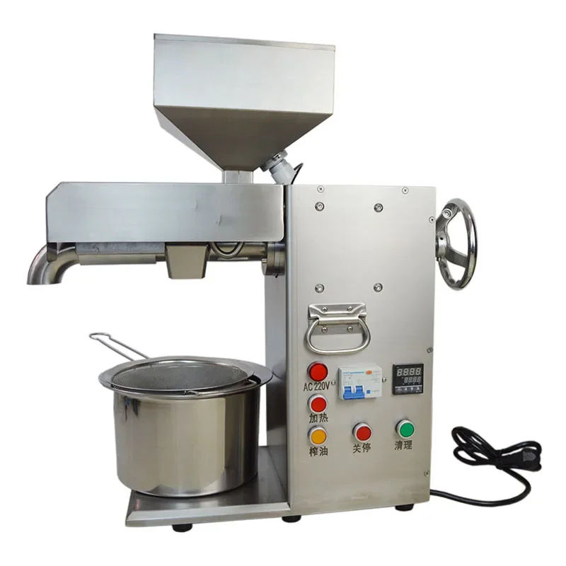 3000W electric cold hot press oil extractor coconut oil press machine 220v olive avocado oil making machine