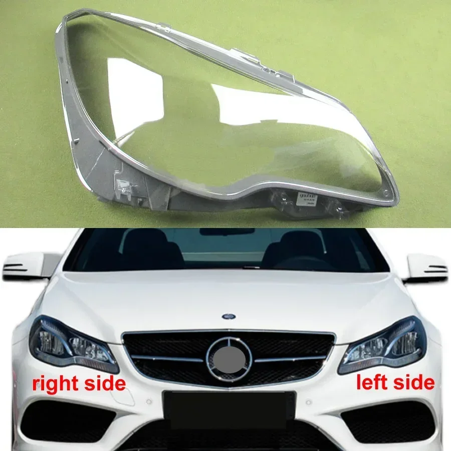 

Для Benz W207 E200 E250 E300 2013 2014 2015 2016 передняя фара, крышка объектива, абажур, корпус фары, автоаксессуары