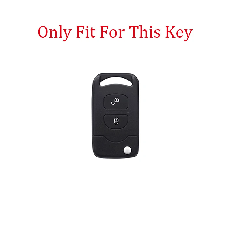New Simulated Leather Car Key Cover Remote Fobs Key Case Protector Keychain Holder For FAW JH6/J6P/J6L Auto Accessory