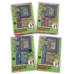 Worlds Smallest Micro Figures Teenages Mutants Ninjas Turtles Leonardo Da Vinci Raphael Pendant Gifts Toy Model Anime Collect