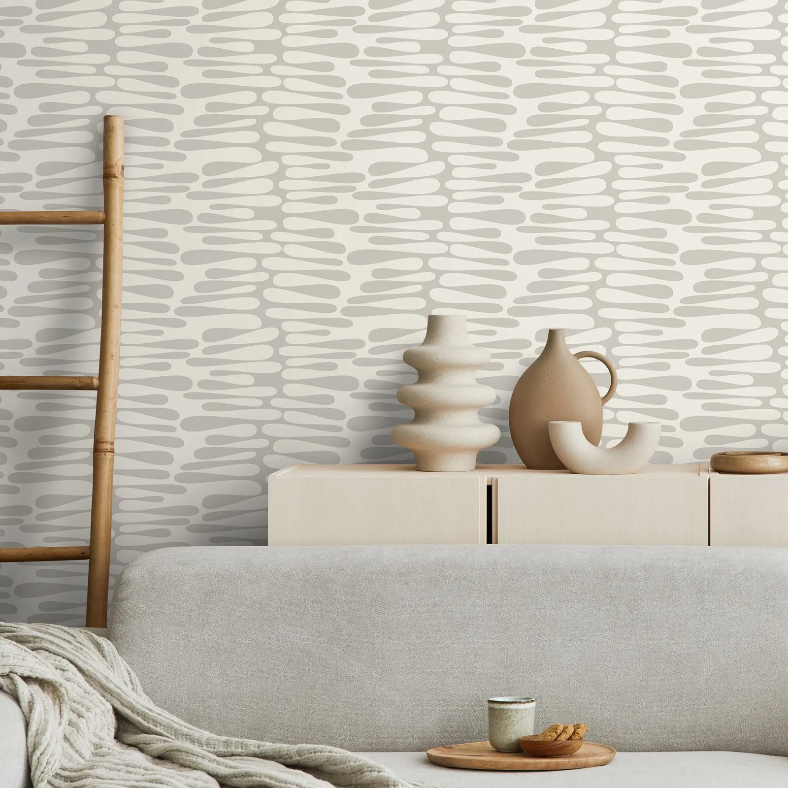 

Beige Abstract Wallpaper, Removable Peel and Stick Wallpapers, Traditional Pre-pasted Wallpaper Wall Decor,Wallpapers Home Decor