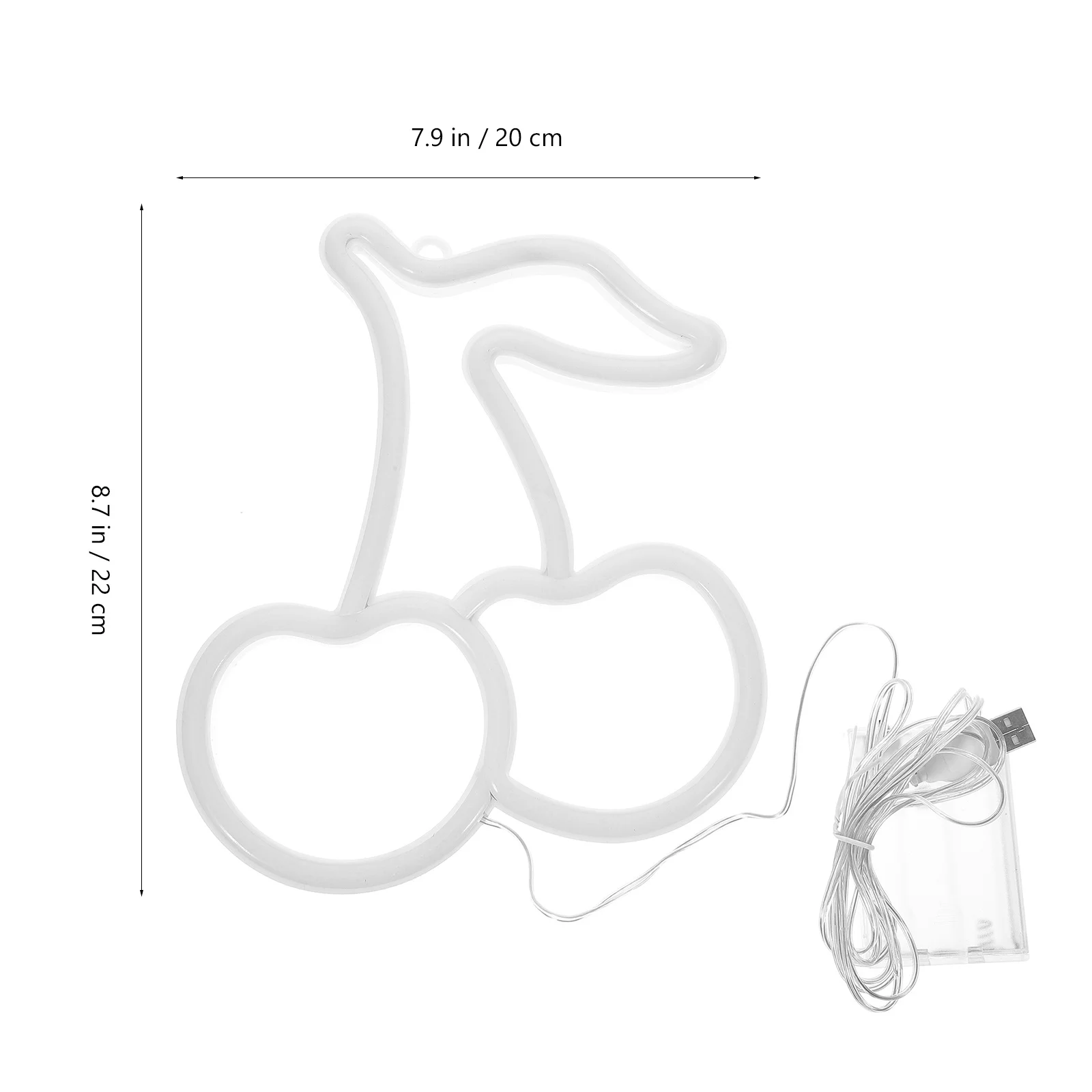 الكرز LED النيون ضوء مصباح غرفة ديكور حفلة عيد ميلاد هدية الكرز ضوء النيون علامات ديكور غرفة نوم وحدة إضاءة LED جداريّة تسجيل #5
