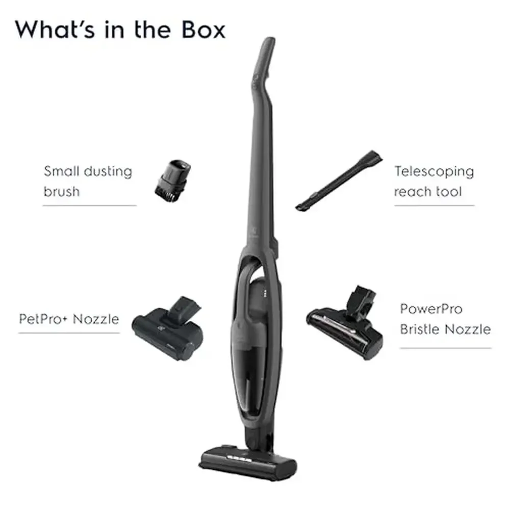 WellQ7 Lightweight Pet Stick Vacuum LED Nozzle Turbo Power PetPro Cordless Cyclone Technology 5-Step Filtration System Motorized