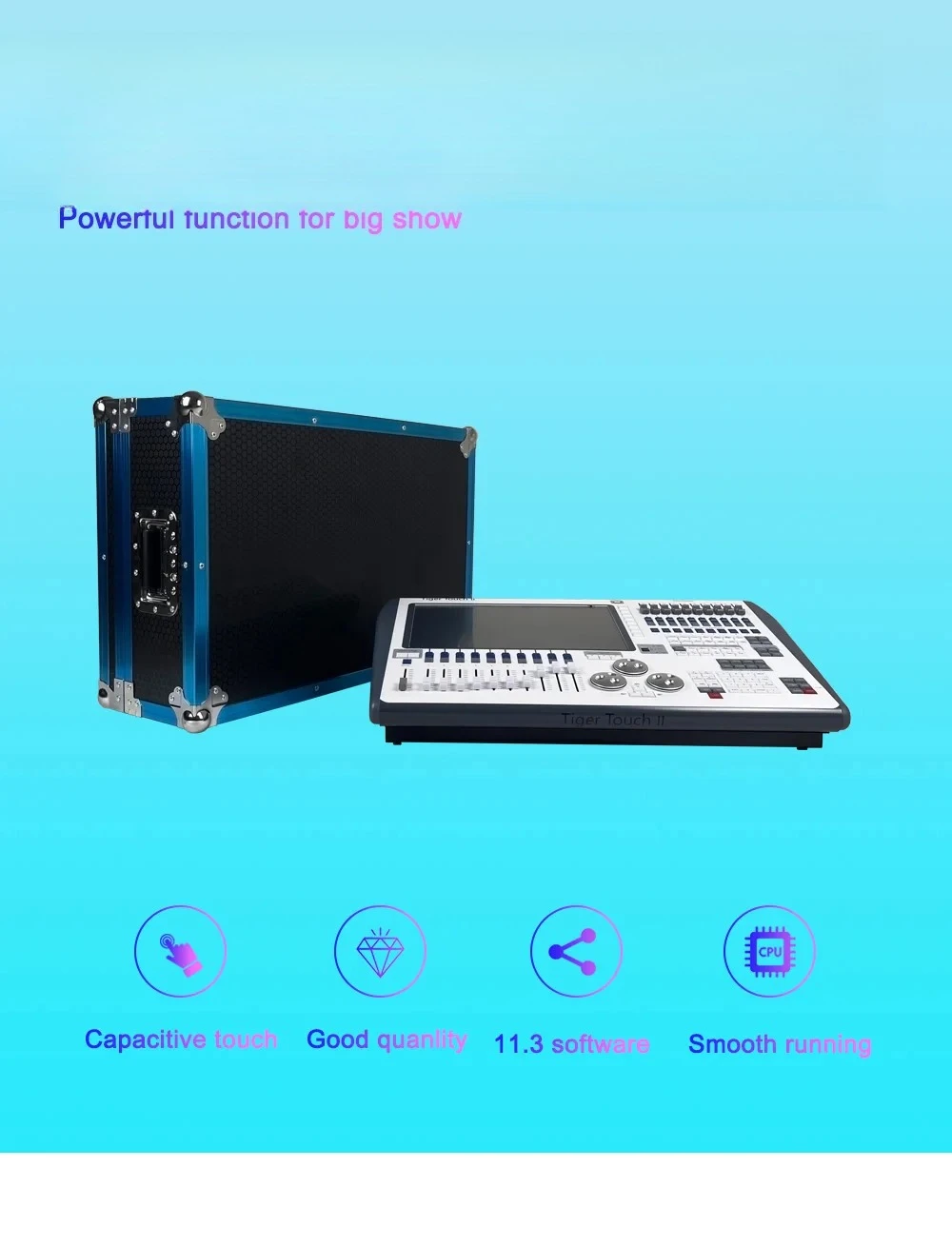 Professional DMX512 Lighting Controller DMX Console tiger Touch Pro Stage Light DMX Controller tiger Touch 2 DMX Controller