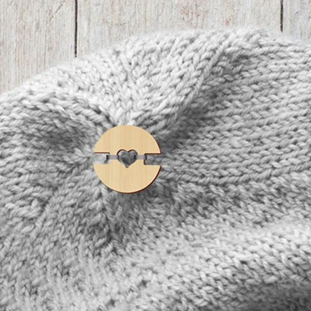 

100Pcs Wooden Buttons Hat Making Fastener Tool Knitting Sewing Decorative Replacement DIY Craft Accessories Wooden Buttons