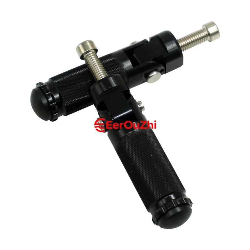 Motorcycle Footpegs CNC Aluminum Motor Bike Universal Folding Footrests Foot Pegs Premium Rear Foot Pedals Frepose Pieds Moto