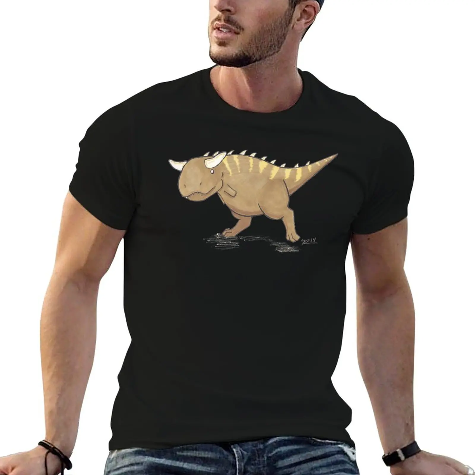 Carnotaurus T-Shirt graphic t shirts summer clothes T-shirt men