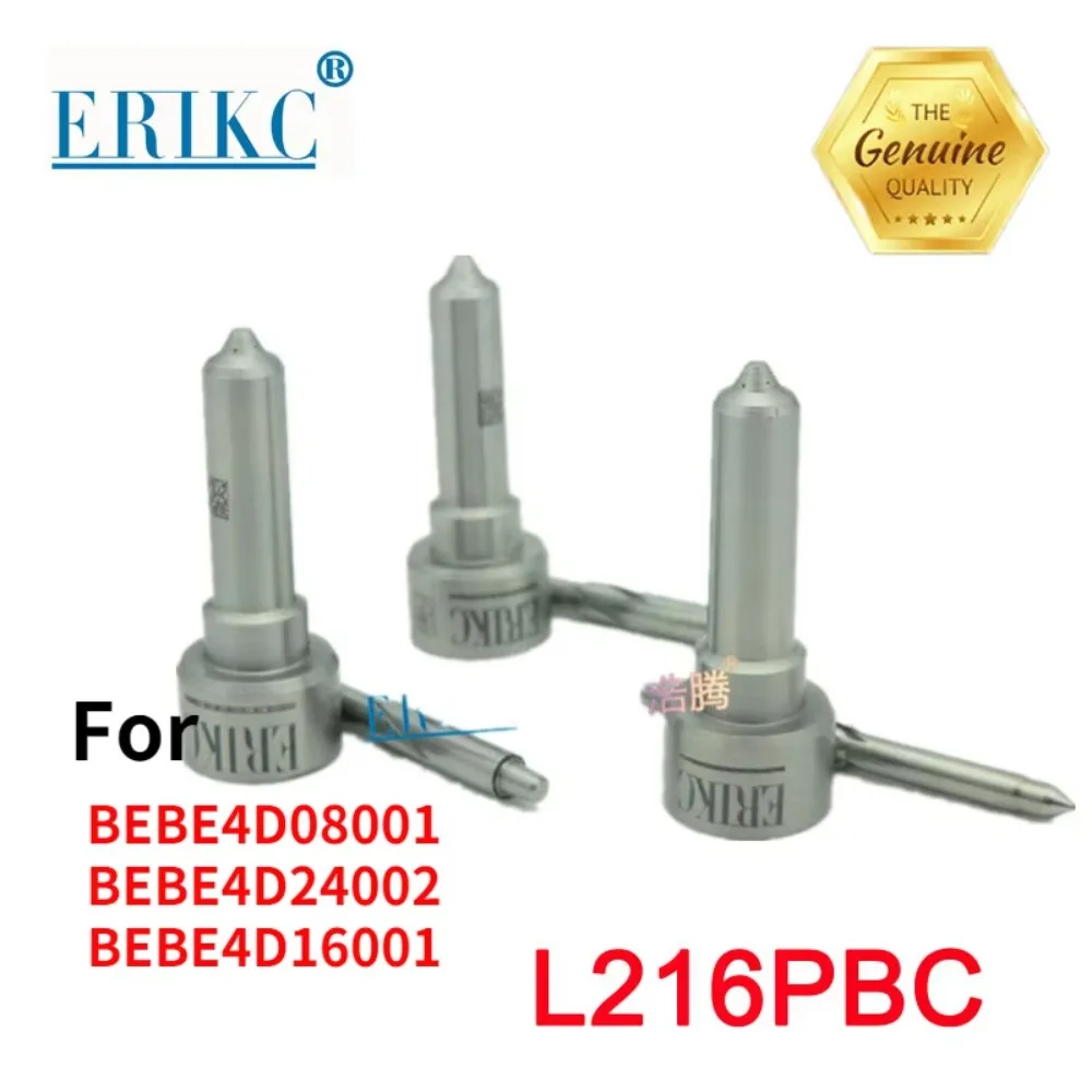 

ERIKC L216PBC Diesel Injector Nozzle ALLA148FL216 Diesel Engine Parts Fuel Nozzle L216 PBC for BEBE4D08001 BEBE4D24002