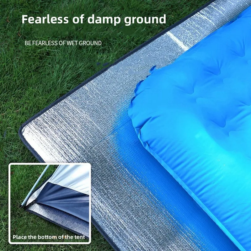 Ultralight Camping Waterproof Blanket Beach Mattress Sleeping Aluminum Foil Mat Outdoor Tent Picnic Sleeping Mattress