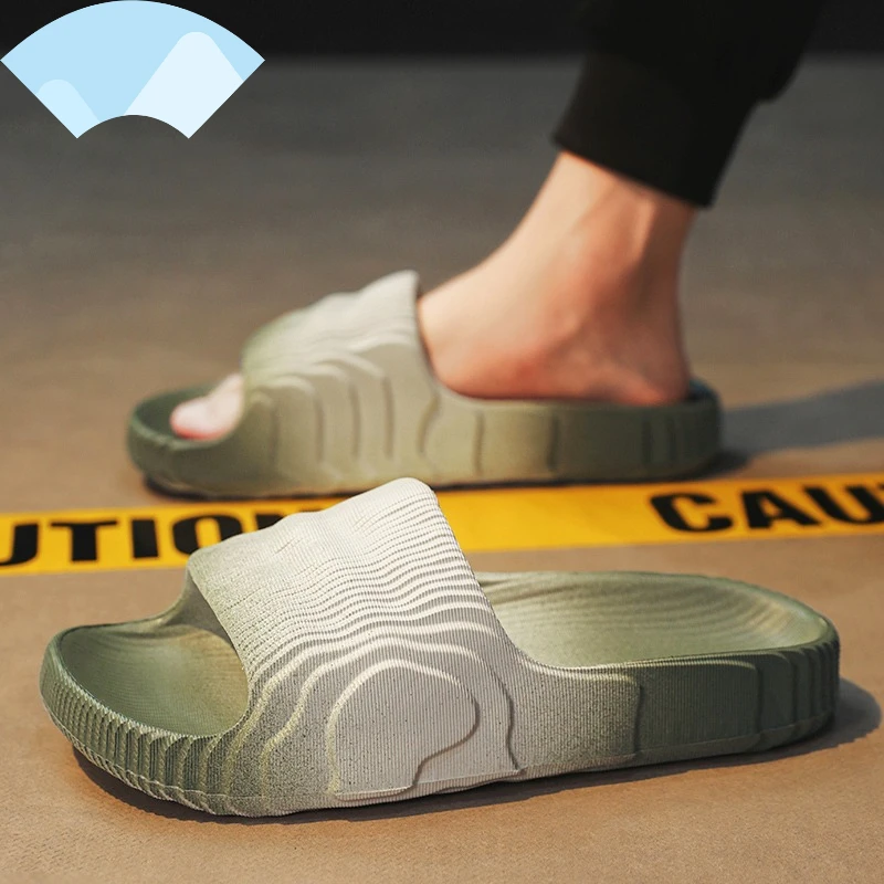 2026 Unisex Summer Bringing Wavy YZY Slides Slip on Breathable Water Beach Sandal Lightweight Summer YZY Cloudy Slippers