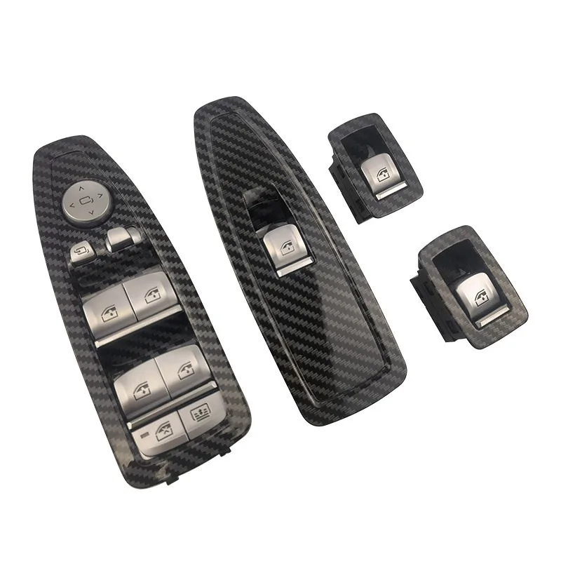 For Window Lifter Switch Electroplated Brushed Button Metal Button