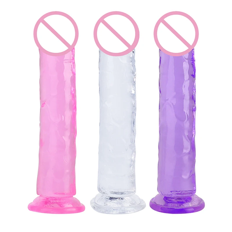 Realistic Dildo With Suction Cup Huge Jelly Dildos Sex Toys for Woman Men Fake Big Penis Anal Butt Plug Erotic Sex Shop