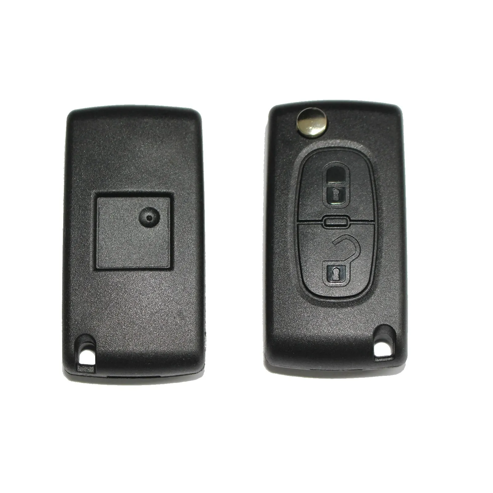 For Peugeot 308 207 307 3008 5008 807 For Citroen C2 C3 C4 C5 C6 C8 Car Key Remote Flip Key Shell Case 2 Buttons