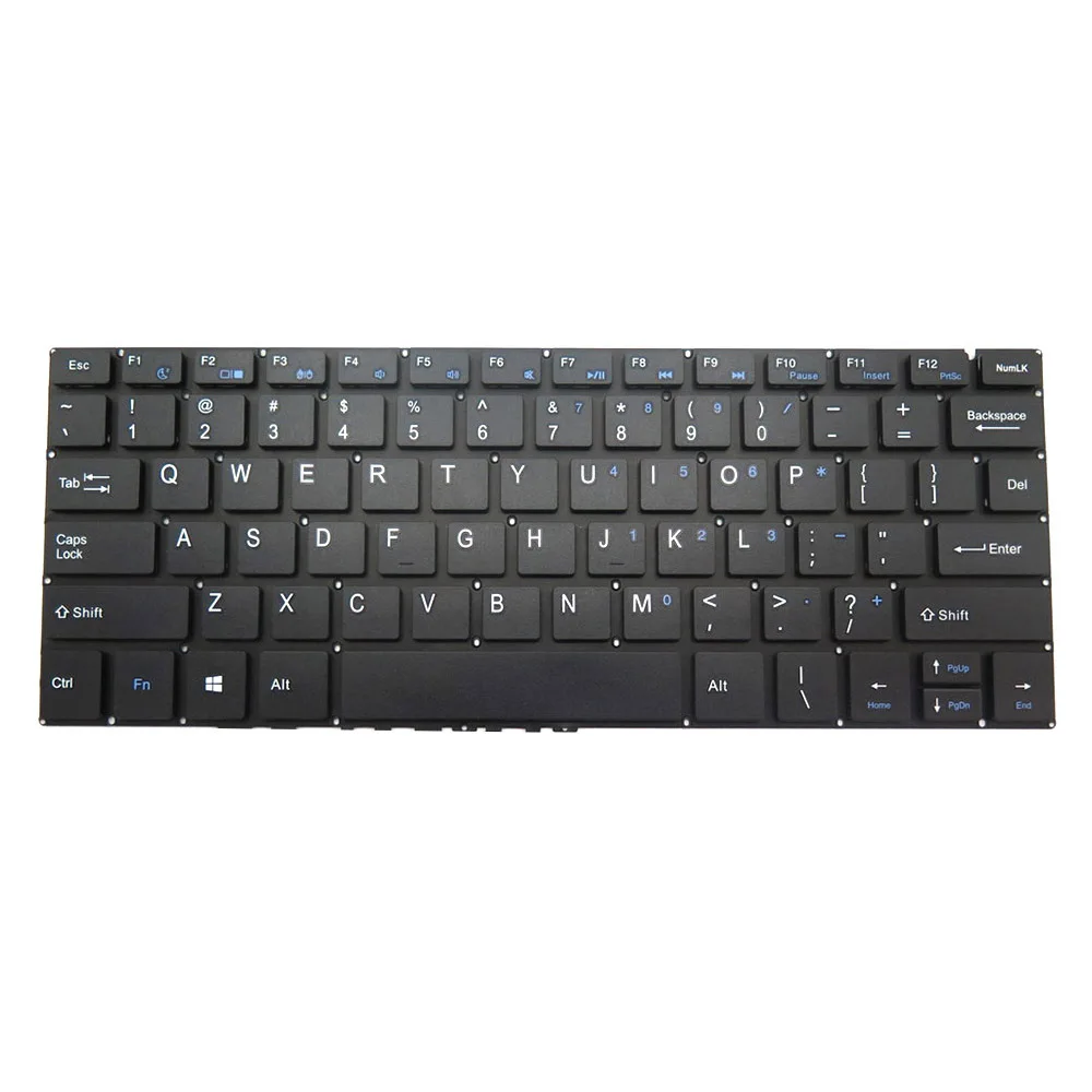 Replacement Laptop Keyboard For Entity For Entity For Flip PU794 English US Black Without Frame