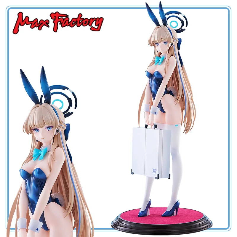 

Max Factory Original Blue Archive Asuma Toki 1/7 Bunny Girl Anime Cartoon Garage Kit Action Figure Model Decoration Gifts Toys