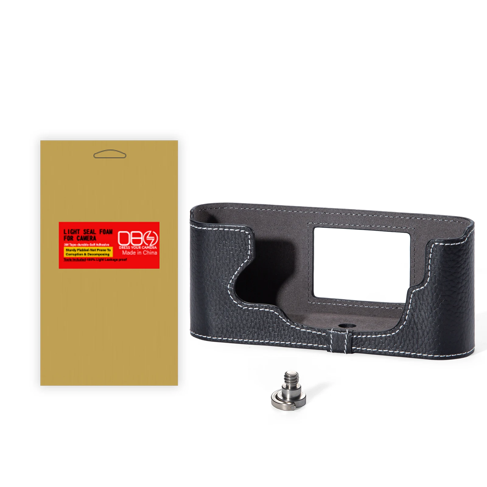 For Nikon FM2 FE2 Case Kit Genuine Leather Camera Half Case Bag Light Proof Seal Foam Sponge Film Camera Repair Kits