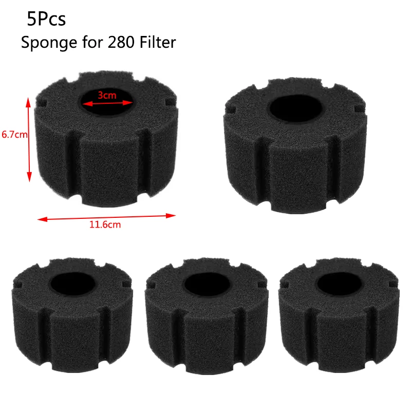 Zwart Spong Filter voor Aquarium Fish Tank Luchtpomp Skimmer Biochemische Spons Filter Aquarium Bio Filters Filtro Aquario Nieuw
