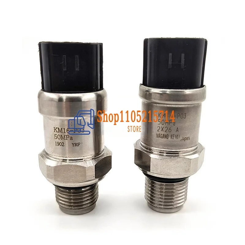 Sumitomo Excavator 200 210 240 350A3 A5 High Pressure Low Pressure Sensor Hydraulic Pump KM15-P02 KM16-P03 Compatible