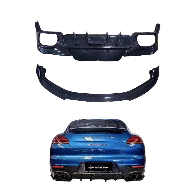 

Для porche 2014-1016 Panamera, модификация автомобиля, обновление 970, передняя губа из углеродного волокна, задняя губа, задний бампер автомобиля