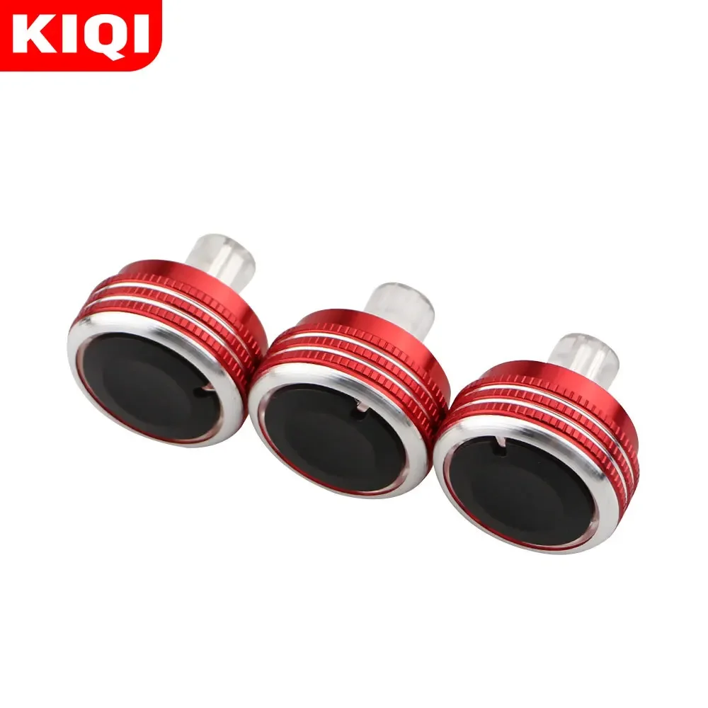 KIQI Car Air Conditioning Knob Heat Control Switch Button AC Knob for Honda Fit Crider City 2003-2006 Jazz 2003-2006 Accessories