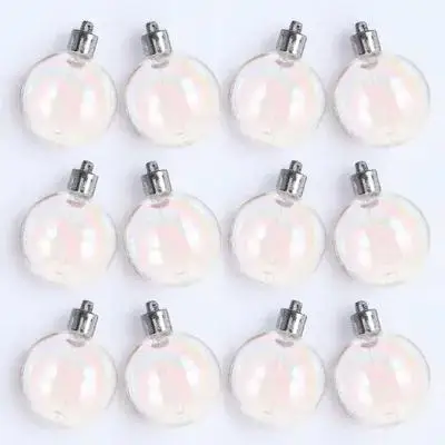 

Pendant Decoration Xmas Tree Ornament Christmas Ball 6 8cm Hanging Festive Decor Party Home 2024 Holiday Gift