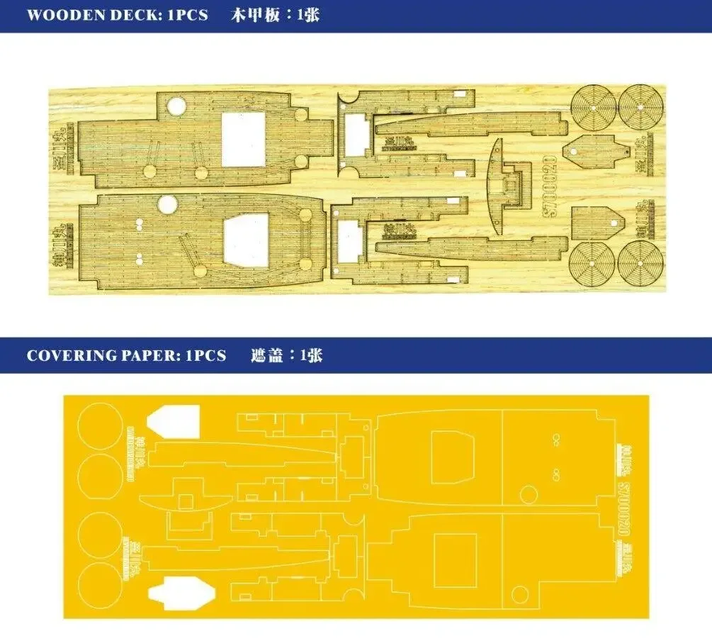 Pièces de mise à niveau pour chantier naval, Aoshima, Kamikawa, Kiyokawa, S700020, 1/700