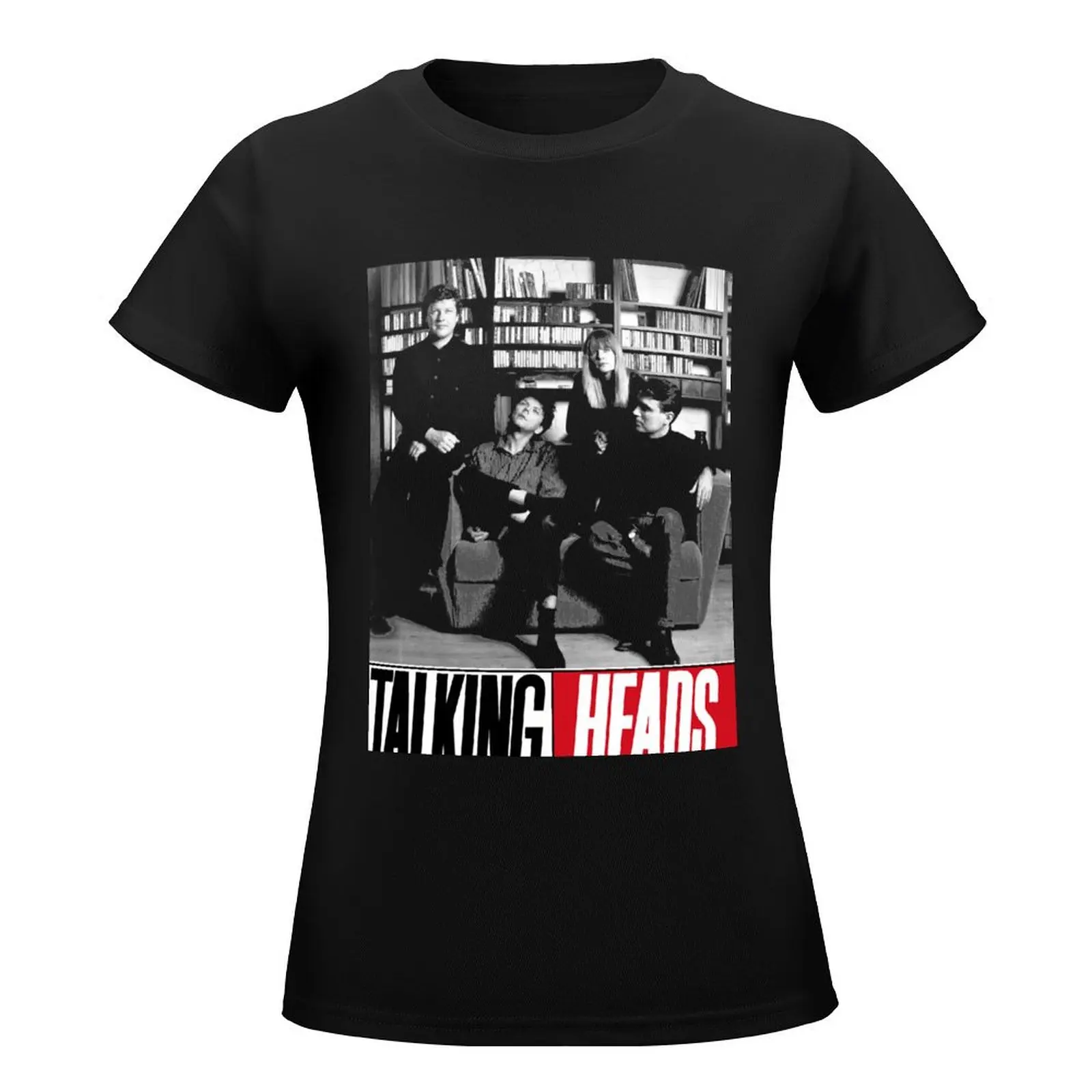 Talking Heads T-Shirt Short sleeve tee lady clothes funny summer tops T-shirt Women