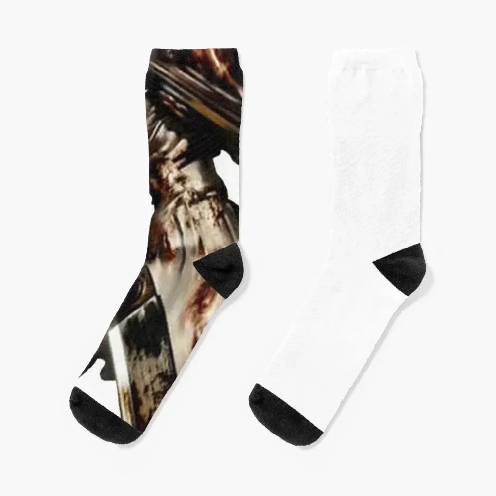 Pyramid Head (Red Pyramid Thing) Socks winter Run New year's cool Socks Girl Men's