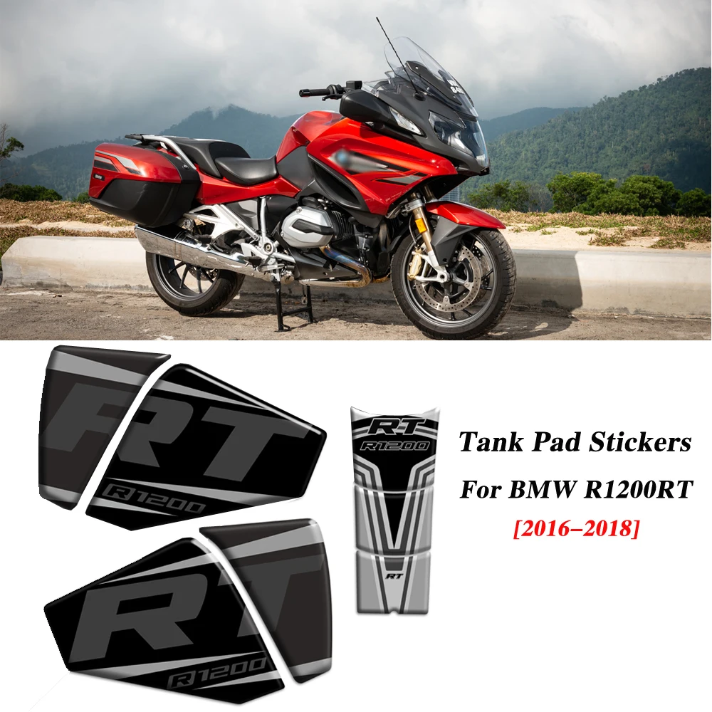 

Tank Pad Stickers For BMW R1200RT R 1200 RT Trunk Luggage Case Emblem Logo Decal Protector Fairing Protection 2016 - 2020