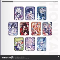Game Honkai Impact 3rd Official Merch Good Luck Ver. Metal Badge Costumes Brooch Pins Fu Hua Elysia Kiana Anime Accessories Gift