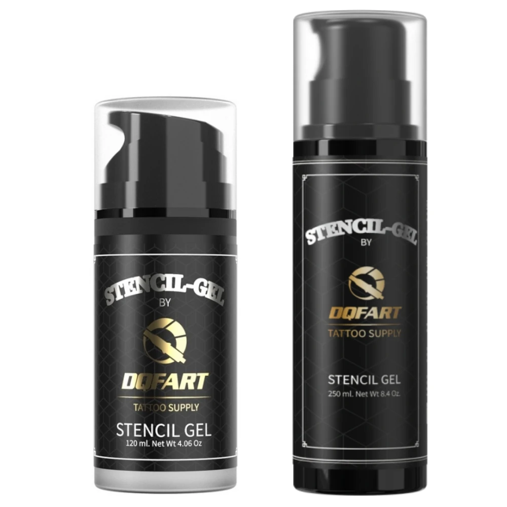 DQFART Tattoo Golden Black Transfer Printing Gel 120ml&250ml Professional Tattoo Artists Body Art Creative Designs High-quality