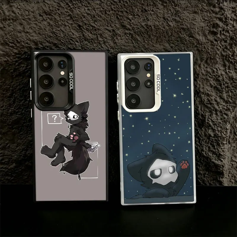 Changed Puro Reaction Sprite Phone Case for Samsung S26 Ultra S25 Edge S24 FE S23 FE S22 Plus Galaxy S21 S20 Cover Back Anti-fal