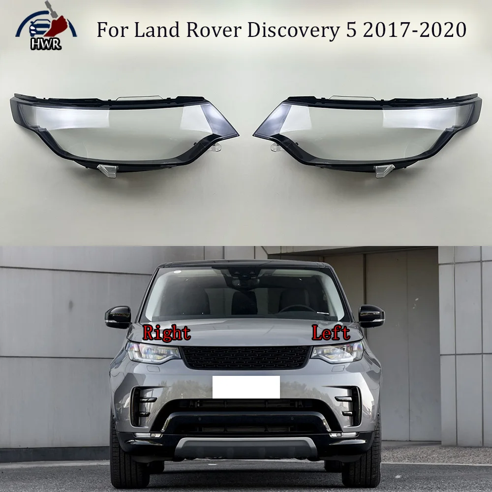 

For Land Rover Discovery 5 2017 2018 2019 2020 Headlamp Shell Transparent Headlight Cover Lamp Shade Lampshade Lens Plexiglass