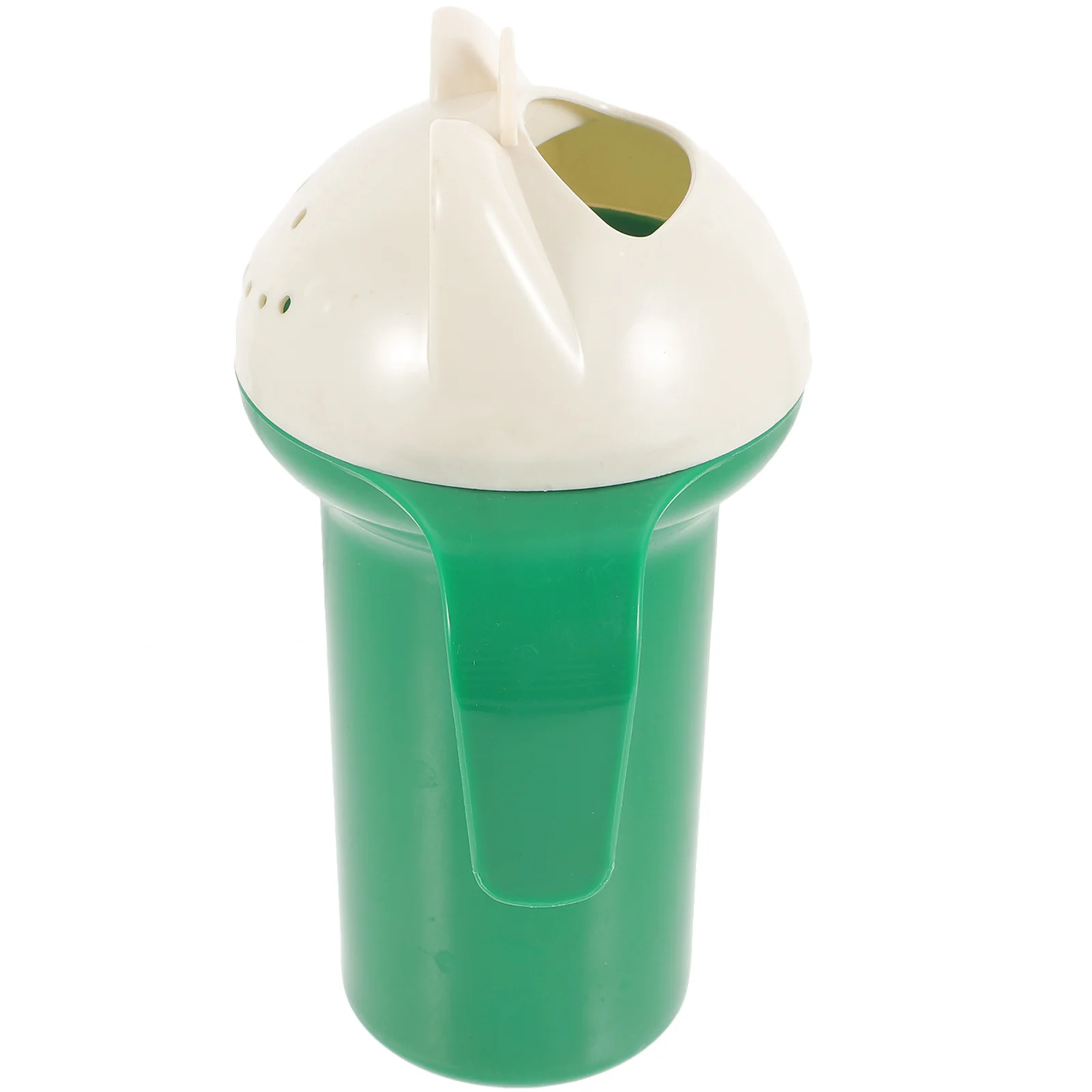 Cuchara de agua para baño de bebé, taza de enjuague de champú duradero y grueso con dibujos de rana, Bailer de ducha para lavado de cabello para niños, patrón verde