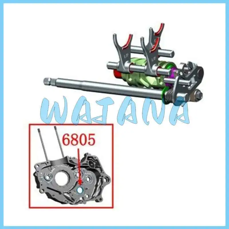 

Zt163ml Transmission Mechanism Sub Components 1050657-005000 For Kiden Original Part