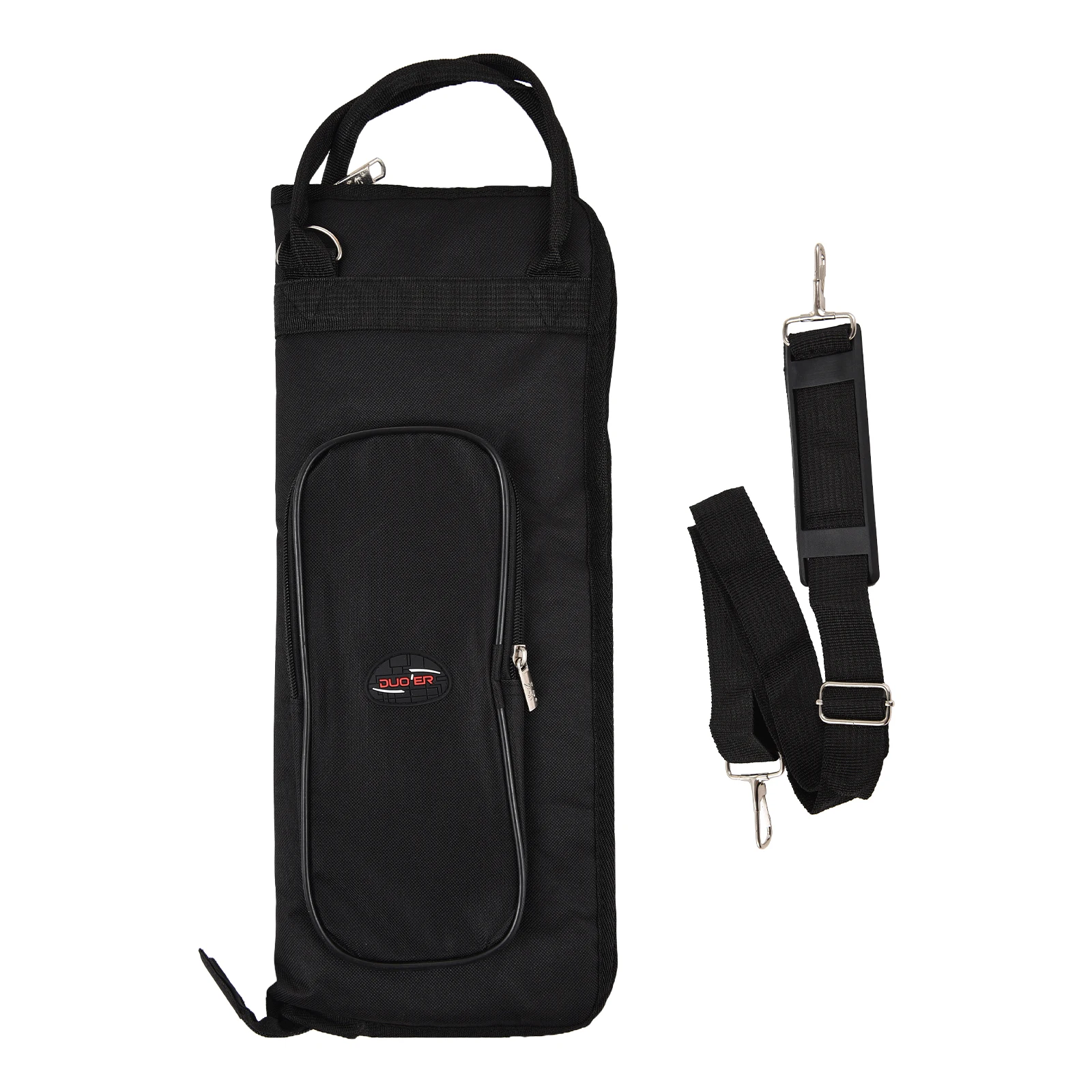 Drum Stick Bag Drumsticks Mallet Case Oxford Fabric & Crossbody Shoulder Strap Wear-resistant Portable Drum Stick Drumstick Bag