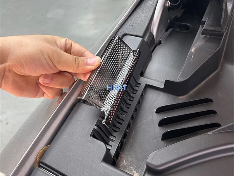 Car Styling Engine Hood Air Intake Dust Cover Horn Insect Screen Net Trim Protector Decoration Accessories For Xpeng G6 2023 +