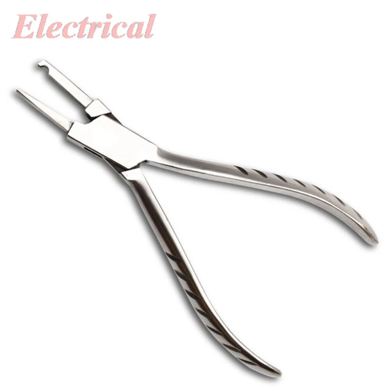 

1 шт., инструмент для регулировки очков без оправы, плоскогубцы, инструмент для ремонта очков, носовая накладка, регулировочные плоскогубцы, длина 150 мм