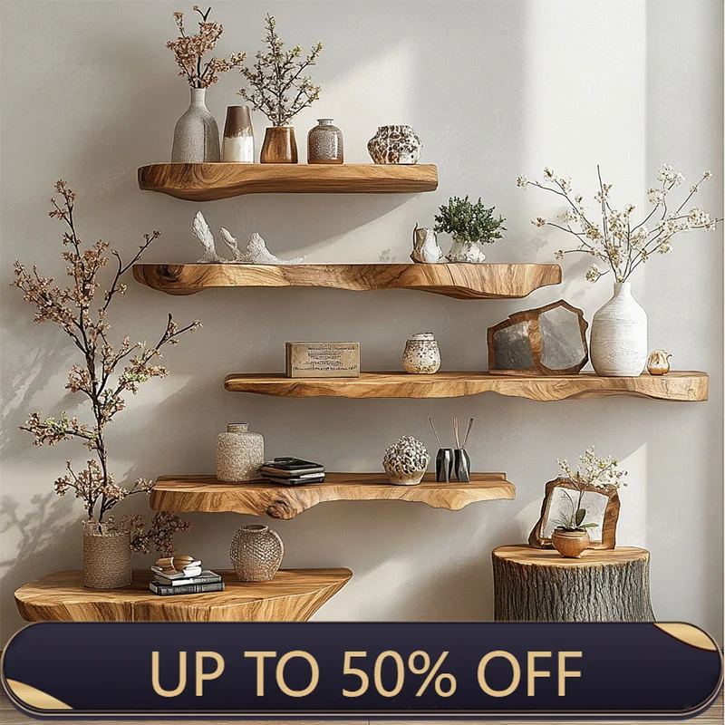 Floating Wall Storage Holders Flowerpot Figurines Displays Racks Wall Wine Bottle Organizer Holder Living Room Supplies Shelves