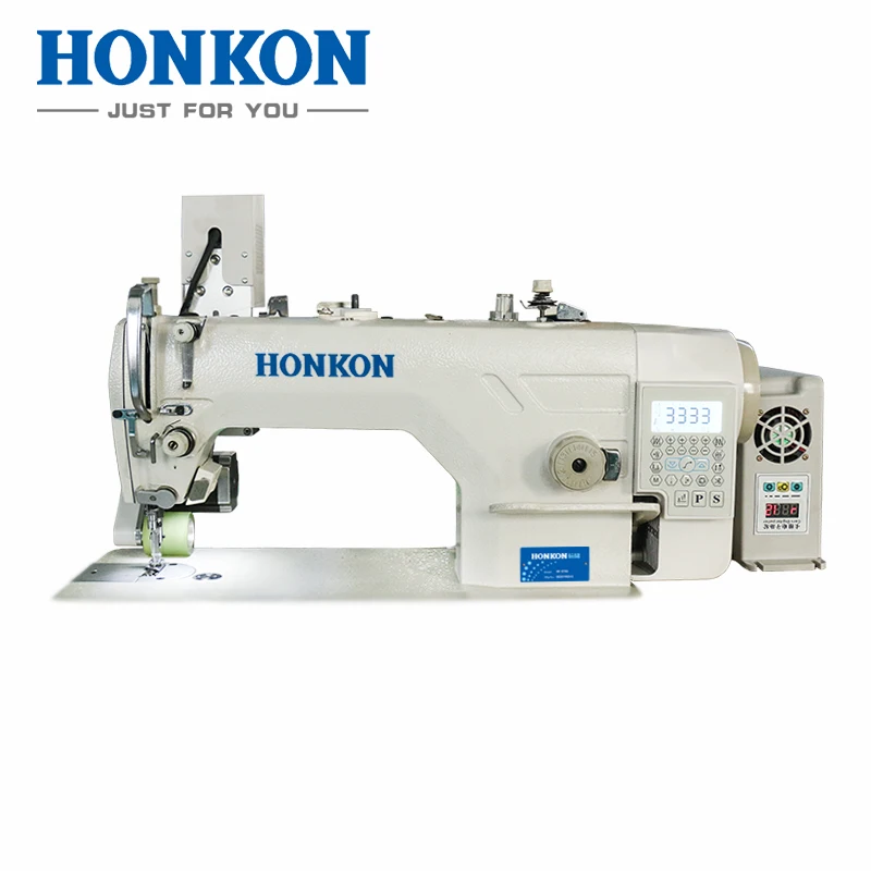 Computerize Lockstitch Industrial Sewing Machine  HK-9900-D4 With Puller System