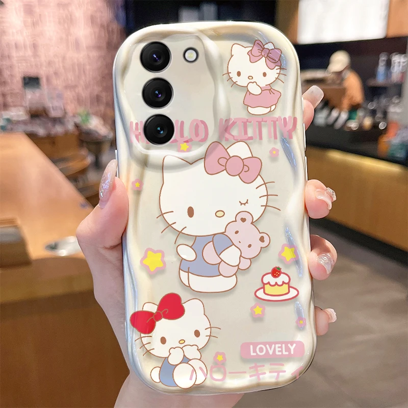 Hello Kitty Case for Samsung Galaxy A33 A32 A31 A30 A20 A24 A23 A22 A21S A20S A14 A13 A12 5G A10S A04E A04 4G A03 Core Cover