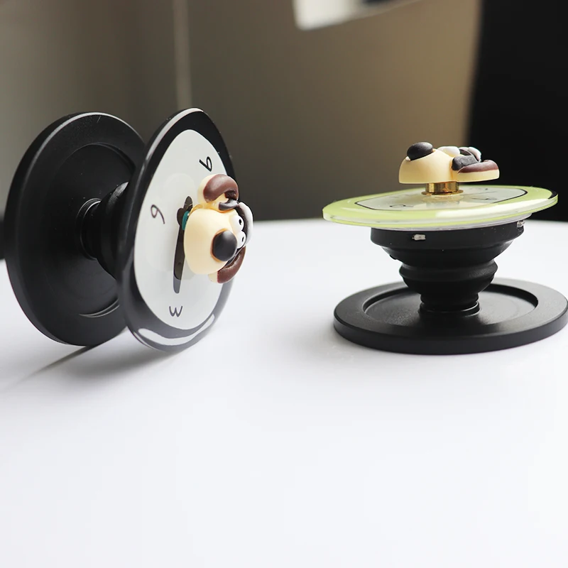 حامل هاتف مكتبي لطيف على مدار الساعة ، حامل سطح مكتب قابل للطي ، قبضة مغناطيسية ، أجهزة محمولة Magsafe ، كورية #3