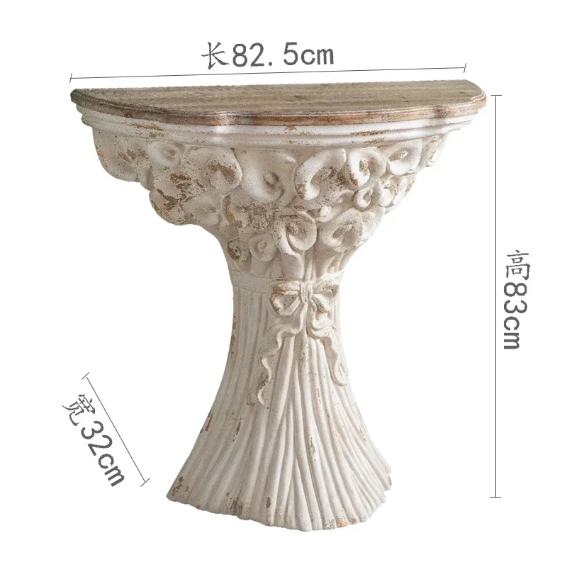 Bouquet Shape Semicircle Console Tables Flower Shop Photo Studio Decoration Shooting Props