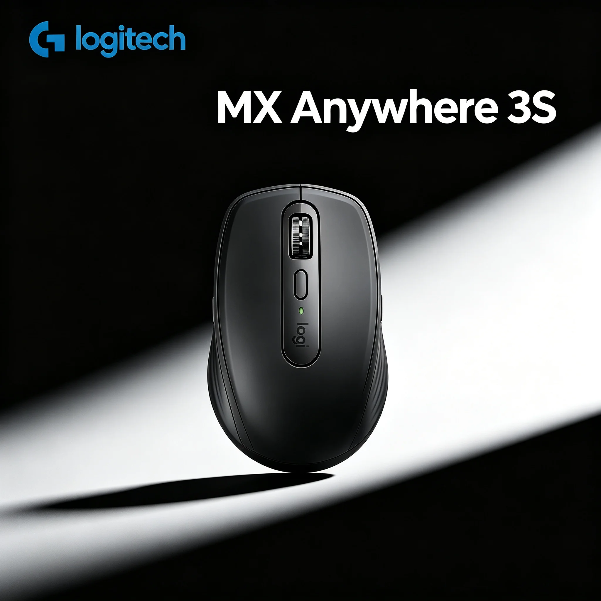 Logitech MX Anywhere 3S Bluetooth Business Travel Mouse, Silent Click, High Precision Sensor for Work
