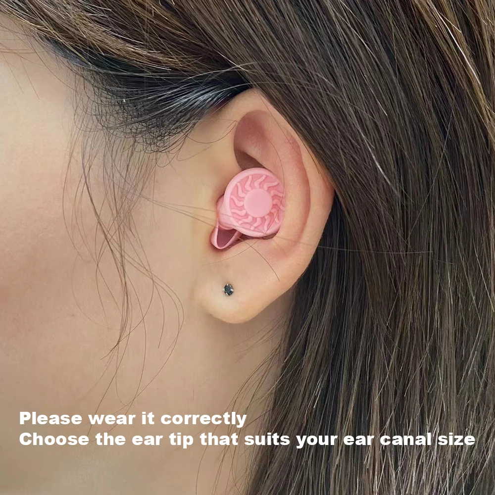Silicone Earplugs for Swimming And Sleep High-Quality Soundproof Earplug Slow Rebound Design to Reduce Noise And Disturbances