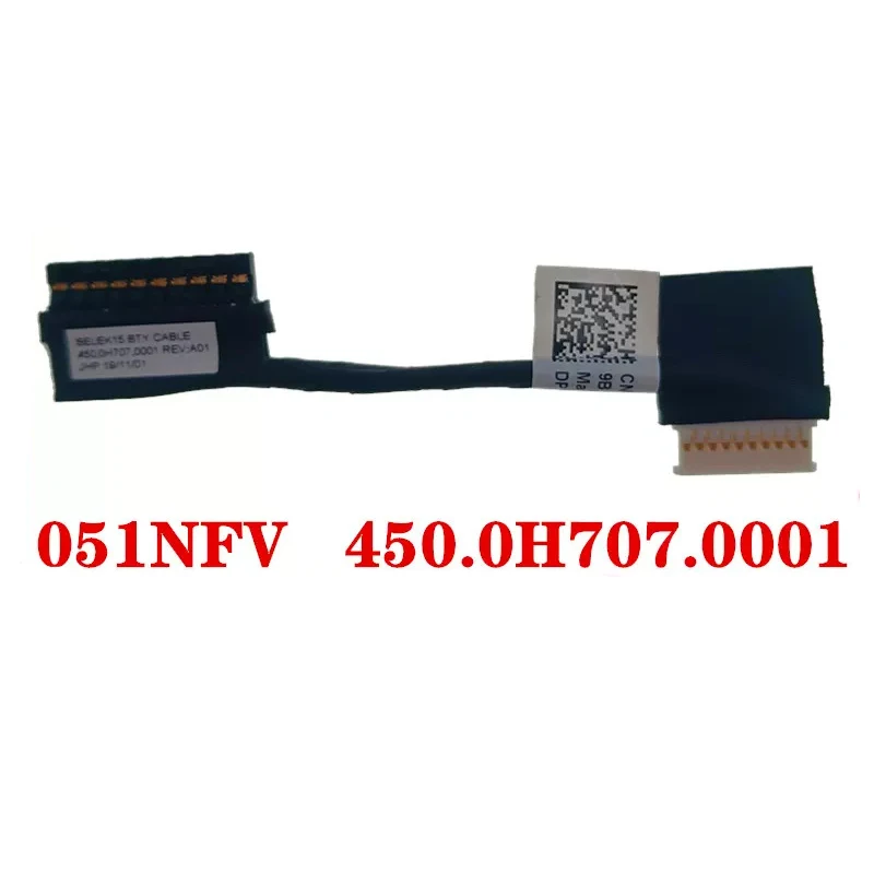 A bateria do portátil conecta o cabo, novo, genuíno, para dell g3 3590 g3 3500 g5 5590 g5 5500 g5 5505 se 051nfv 450.h707. 0001