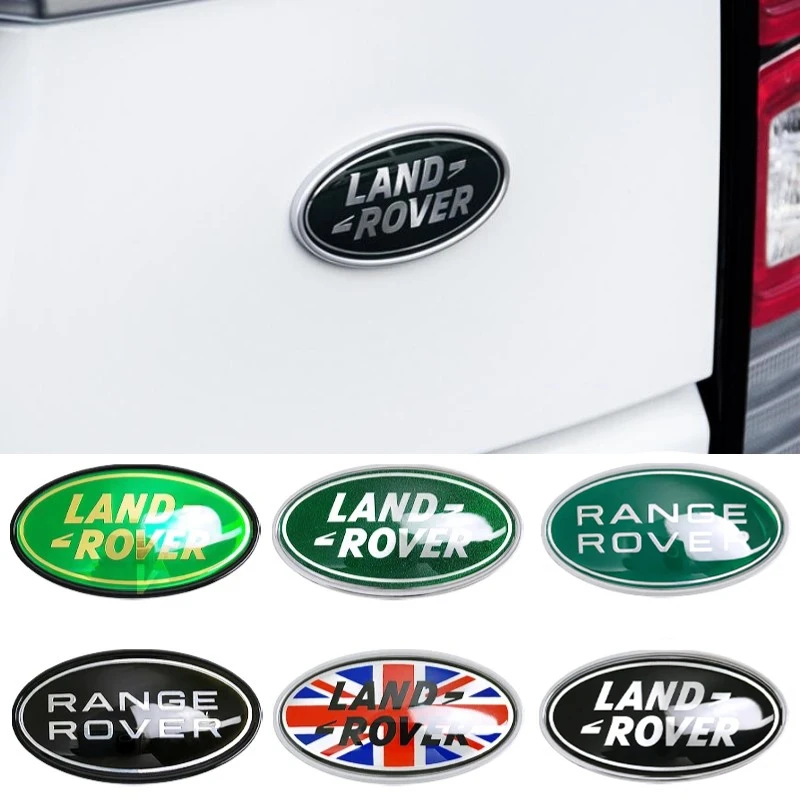 Car Rear Trunk Emblem for Land Rover Range Rover Discovery Evoque Defender 3 4 Velar Freelander Sport Modified Badge Accessories