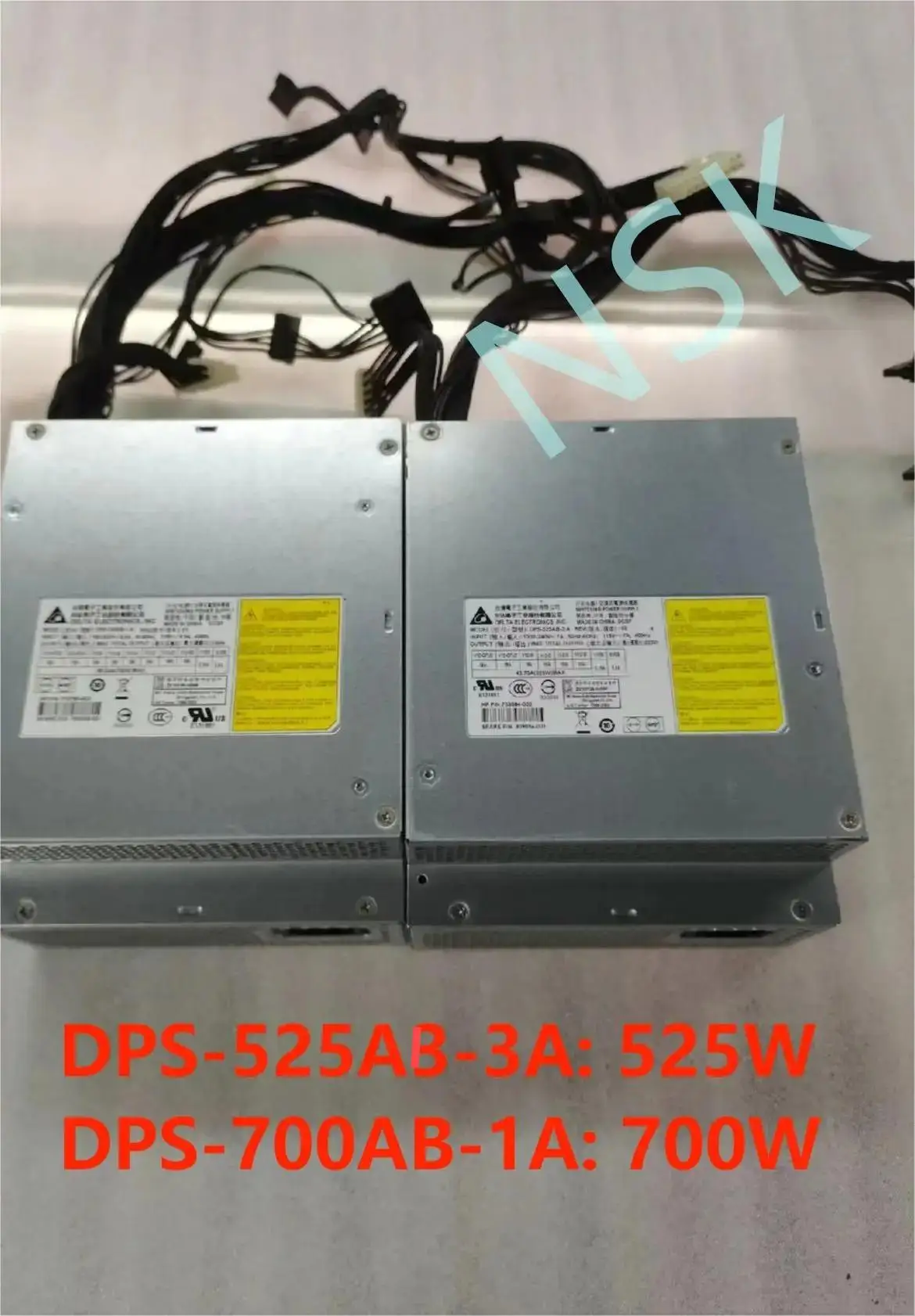 Imagem -01 - Fonte de Alimentação Original para hp Z440 Dps525ab3a 525w Dps700ab1a 700w Teste 100