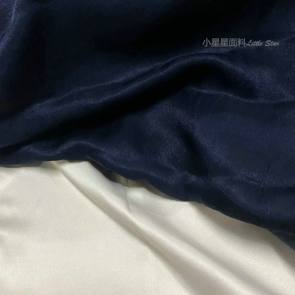 50% Silk Solid Color Fabric Multi-Color Micro-Transparent Handmade DIY Clothing Lining Cloth Silk plus Cotton Lining Cloth
